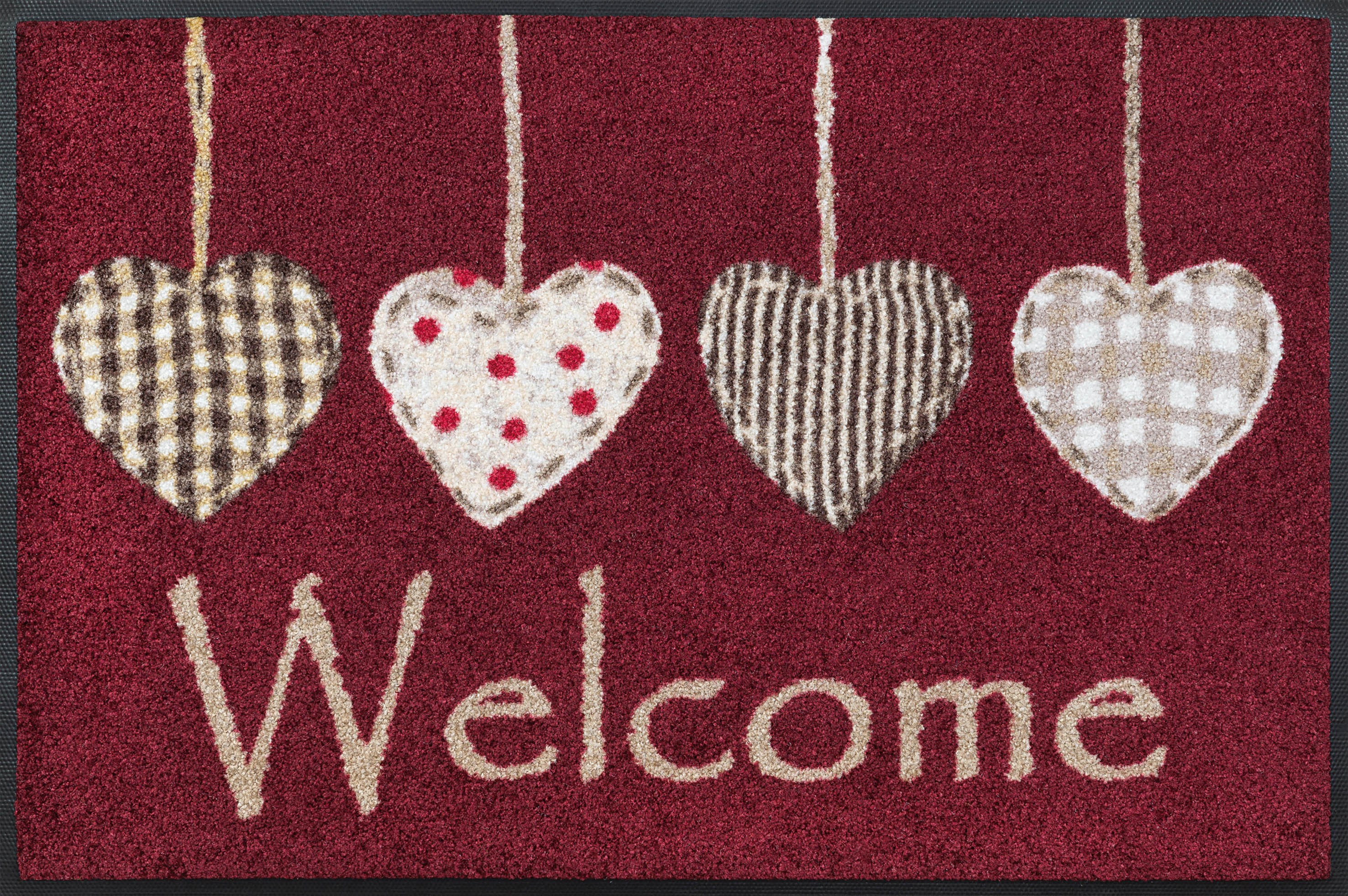 Cottage Hearts red