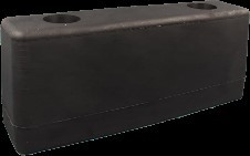 Guminis bamperis 200x52x60